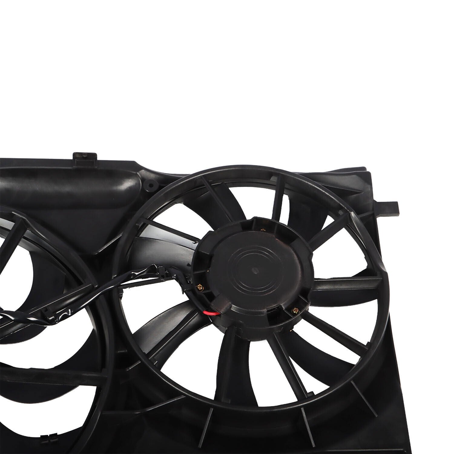 Engine Radiator Dual Cooling Fan Assembly for Ford Transit T150 T250 T350 HD