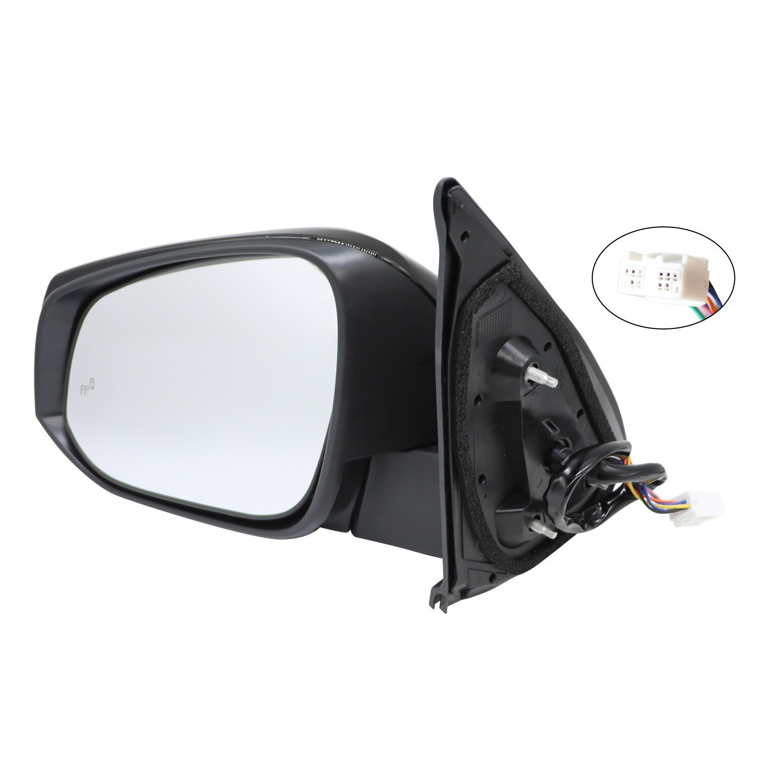 Left Power Heated Driver Mirror for Toyota Tacoma 2016-2023 No Side Camera