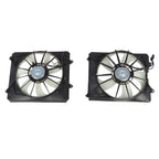 Fist AC Condenser & Radiator Cooling Fan Set for 2011-2016 Honda Odyssey