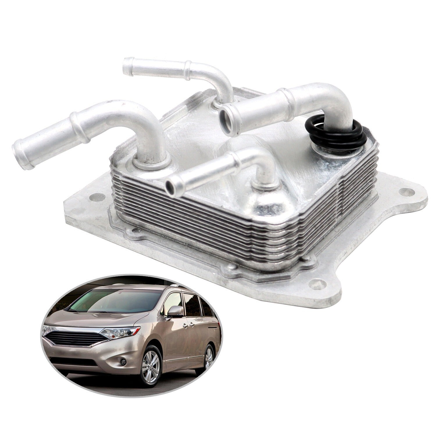 CVT Transmission Oil Cooler for Nissan Rogue Quest Altima Maxima Murano 2013-17