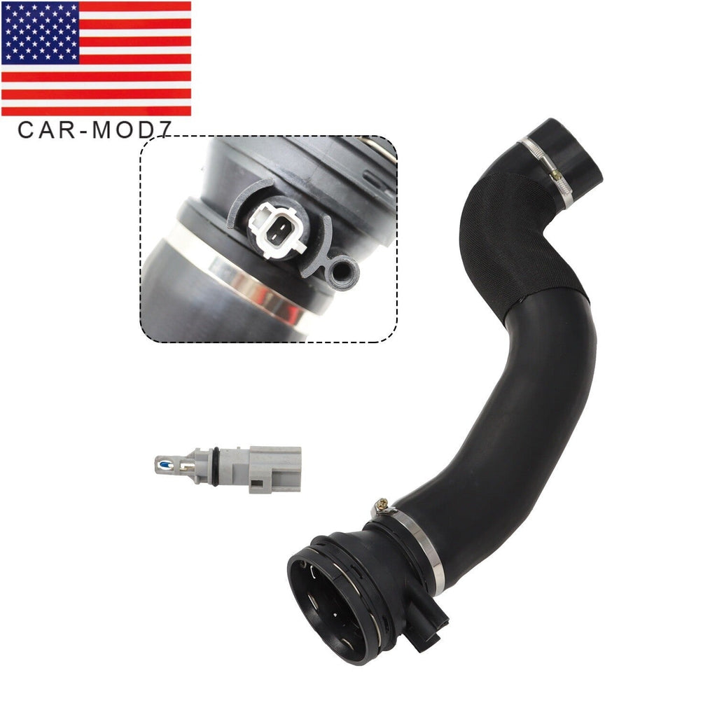 Diesel Intercooler Turbo Hose w/Sensor HC3Z6F073B for 2017-2019 F-250 F-350 6.7L