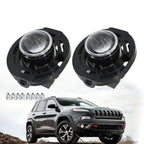 Fit for 2014-2021 Jeep Grand Cherokee Front Fog Lights Left & Right Clear Lens