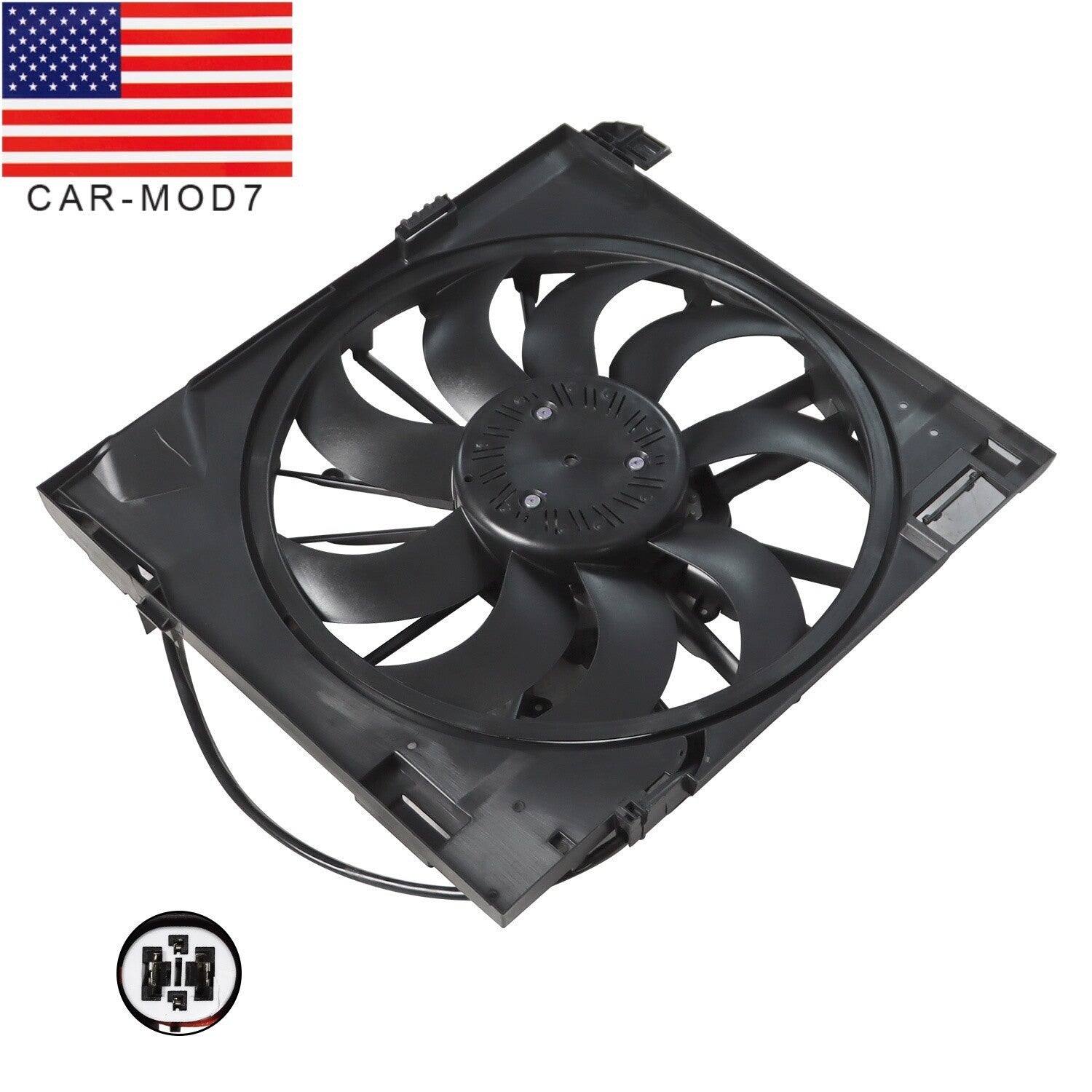 Engine Radiator Cooling Fan for Jaguar XJ 11-17 XK 07-14 XF 09-15 C2D38737