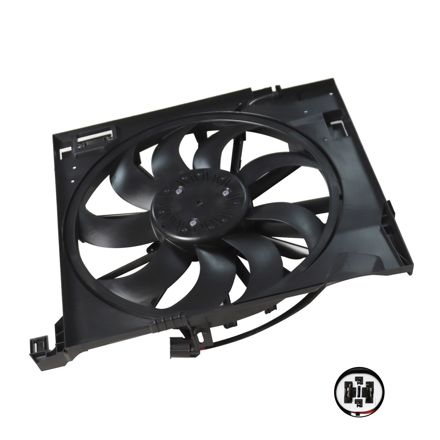 Engine Radiator Cooling Fan for Jaguar XJ 11-17 XK 07-14 XF 09-15 C2D38737
