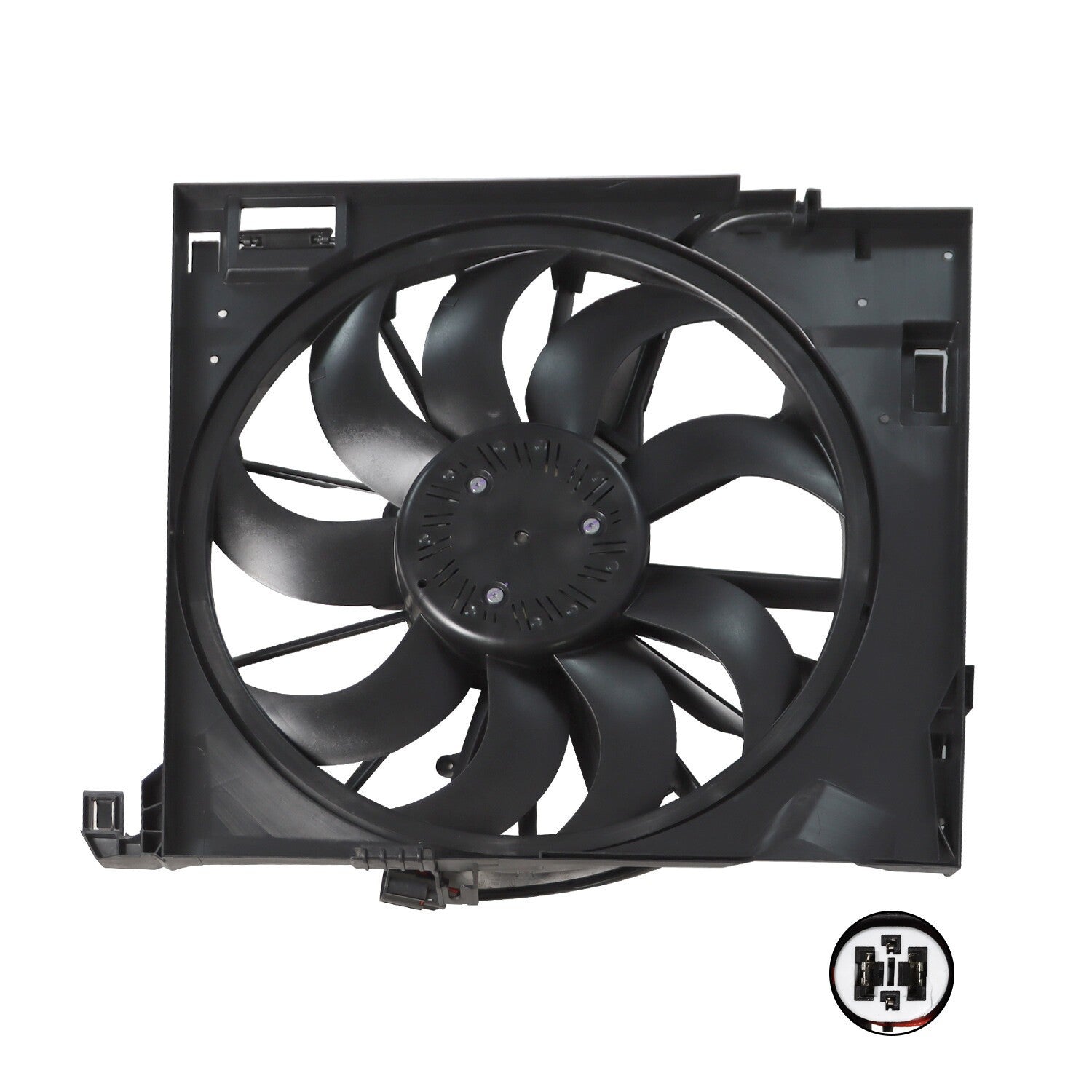 Engine Radiator Cooling Fan for Jaguar XJ 11-17 XK 07-14 XF 09-15 C2D38737