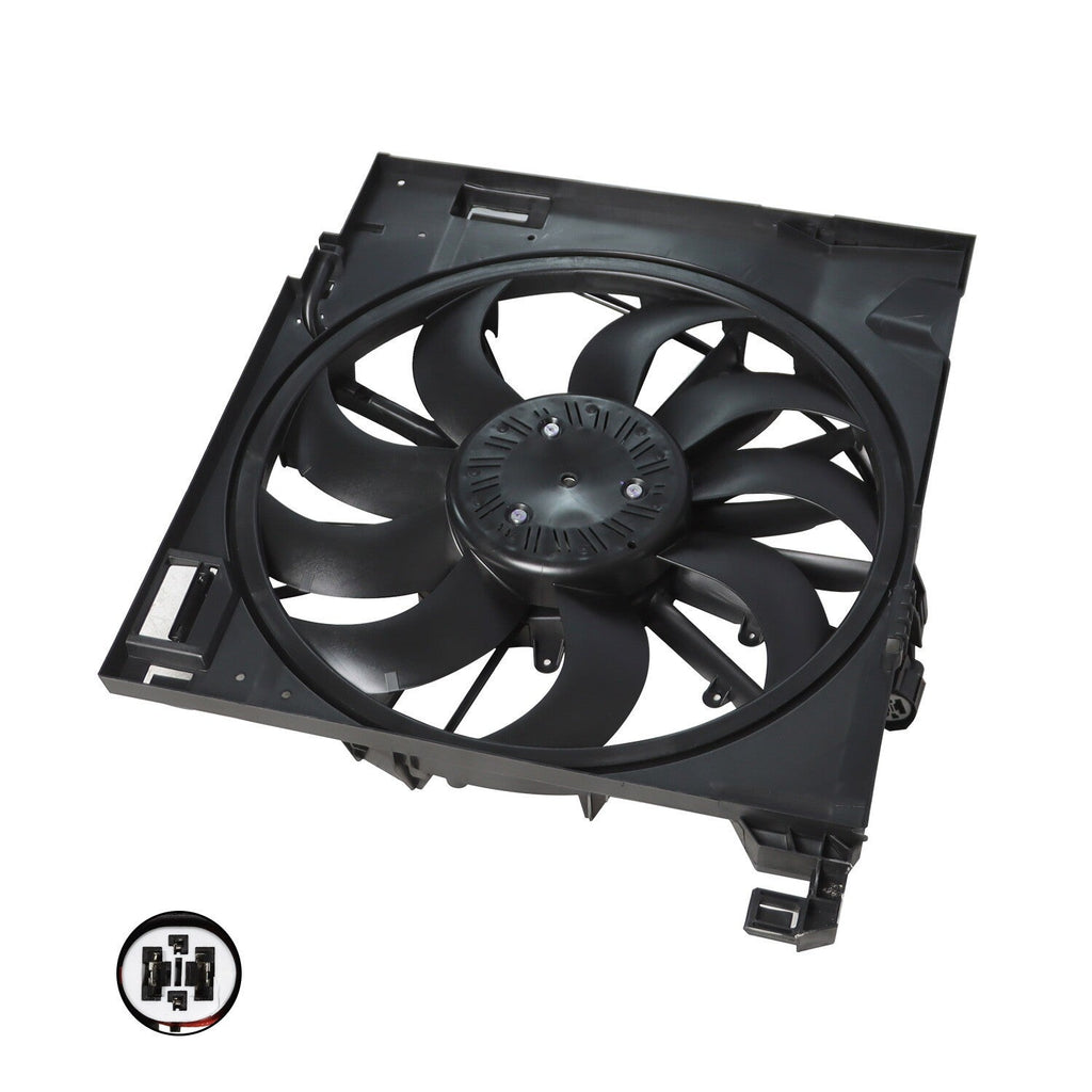 Engine Radiator Cooling Fan for Jaguar XJ 11-17 XK 07-14 XF 09-15 C2D38737