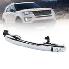 Chrome Front Left Exterior Door Handle for Ford Explorer Edge 2011-2017