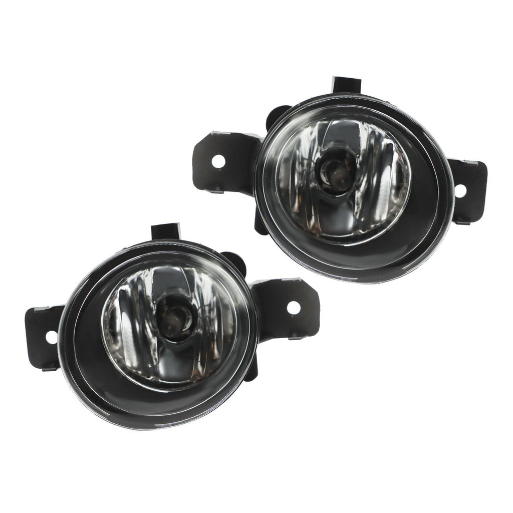 2013-2016 Nissan Pathfinder Driving Fog Lights with Chrome Bezel Lamp