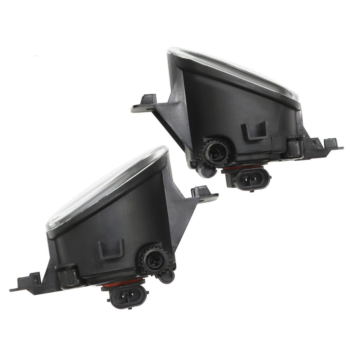 2013-2016 Nissan Pathfinder Driving Fog Lights with Chrome Bezel Lamp