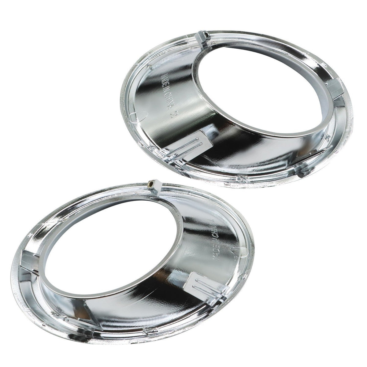 2013-2016 Nissan Pathfinder Driving Fog Lights with Chrome Bezel Lamp