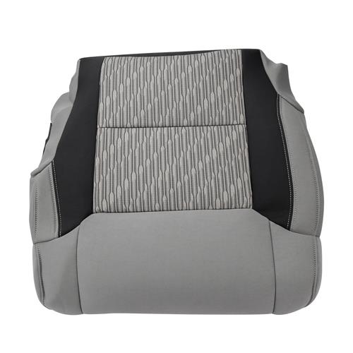Driver Bottom Cloth Cover 2-Tone Gray for 2014-2018 Toyota Tundra