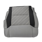 Driver Bottom Cloth Cover 2-Tone Gray for 2014-2018 Toyota Tundra