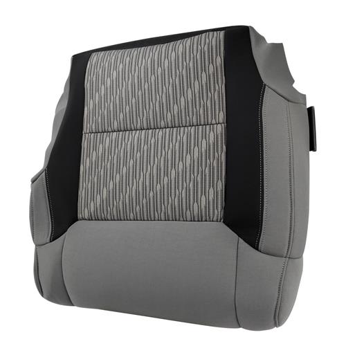 Driver Bottom Cloth Cover 2-Tone Gray for 2014-2018 Toyota Tundra