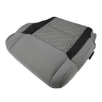 Driver Bottom Cloth Cover 2-Tone Gray for 2014-2018 Toyota Tundra