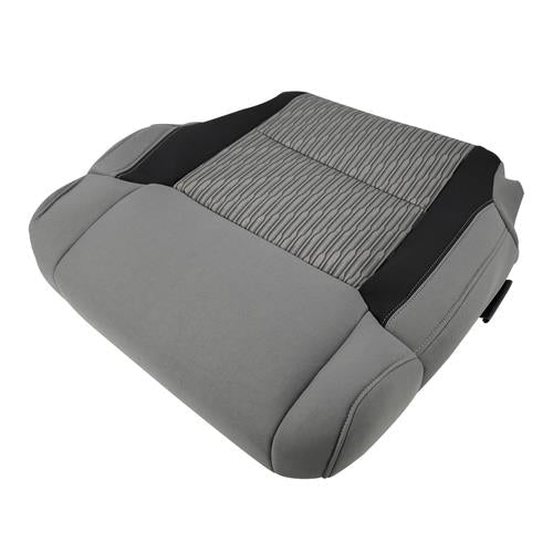 Driver Bottom Cloth Cover 2-Tone Gray for 2014-2018 Toyota Tundra