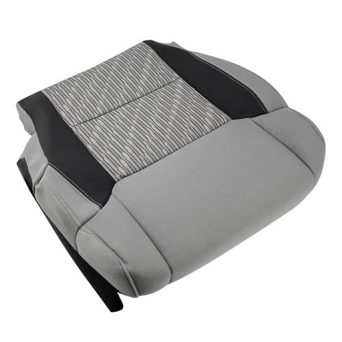 Driver Bottom Cloth Cover 2-Tone Gray for 2014-2018 Toyota Tundra