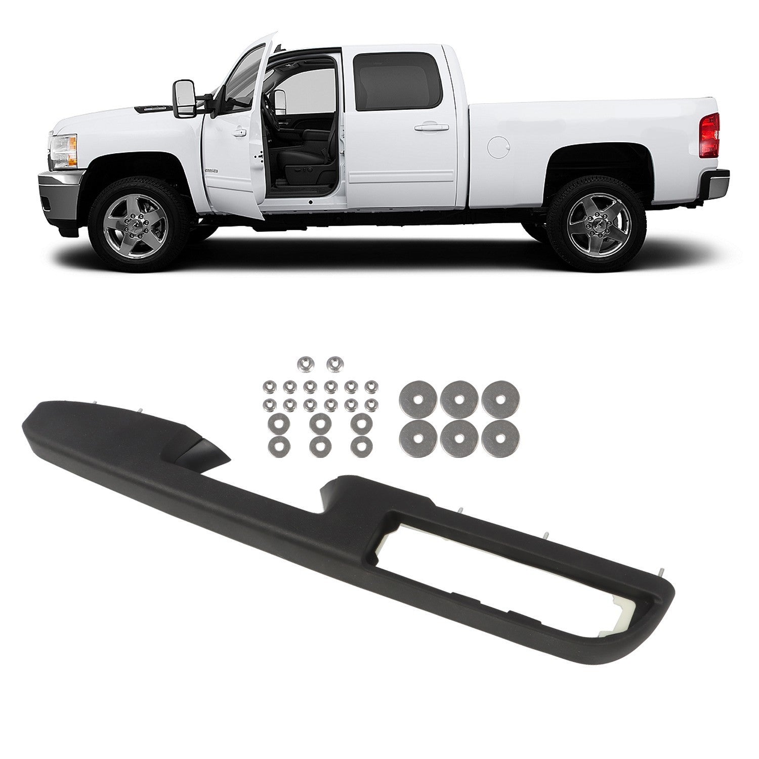 Left Door Panel Handle Armrest Repair for Chevy GMC Tahoe Silverado 2010-2014