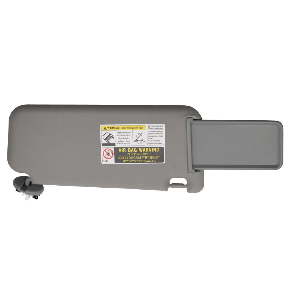 2006-2012 Toyota RAV4 Left Driver Gray Sun Visor 74320-42501-B2