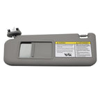 2006-2012 Toyota RAV4 Left Driver Gray Sun Visor 74320-42501-B2