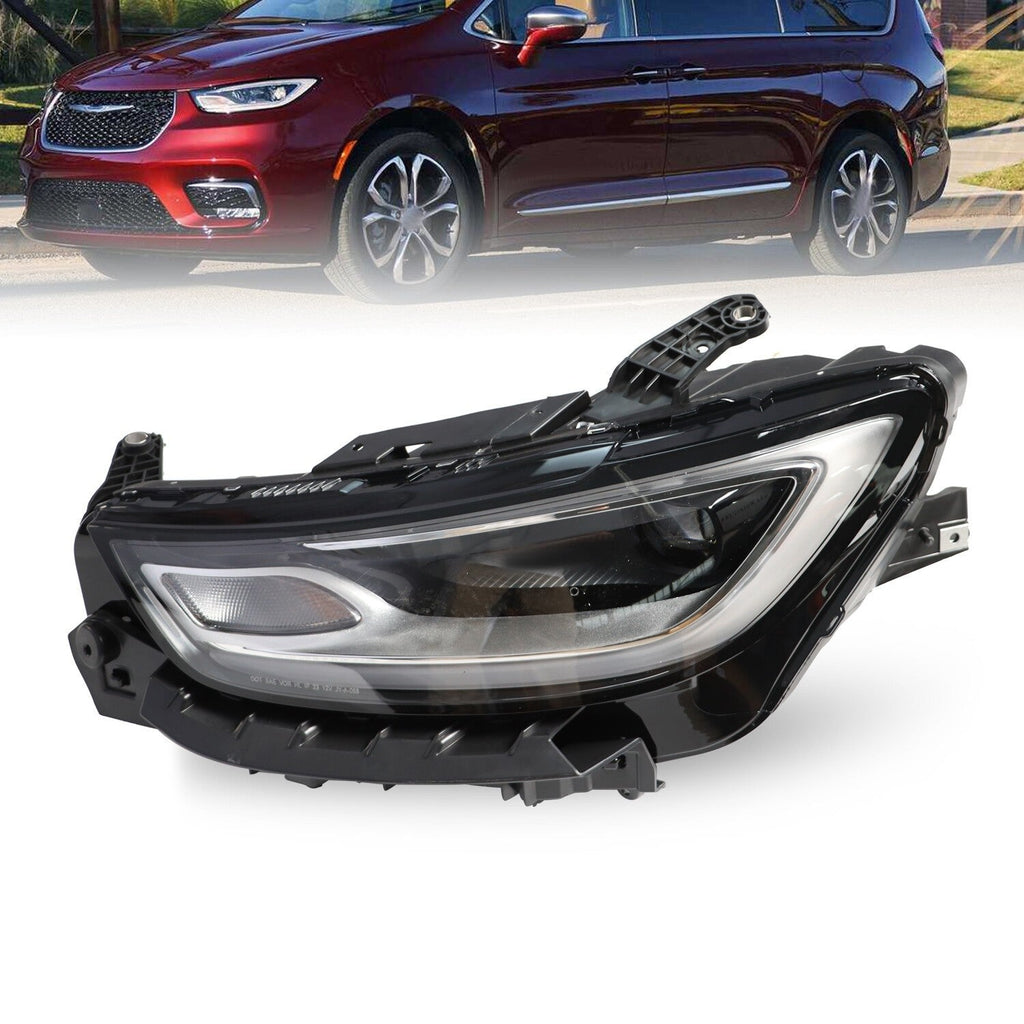 LED Driver Headlight Left Assembly for 2021-2023 Chrysler Pacifica