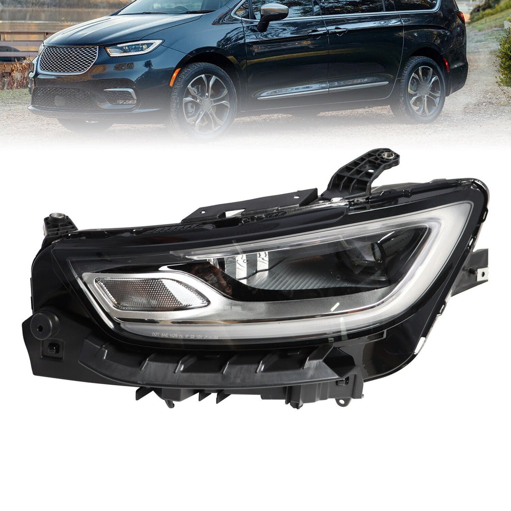 LED Driver Headlight Left Assembly for 2021-2023 Chrysler Pacifica
