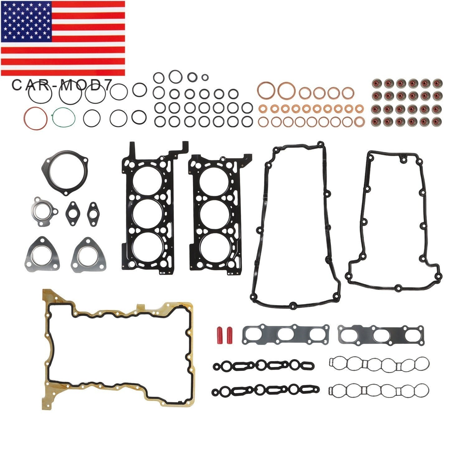 Engine Gasket Set for 2014-2019 Jeep Grand Cherokee 3.0L V6 68211174AA