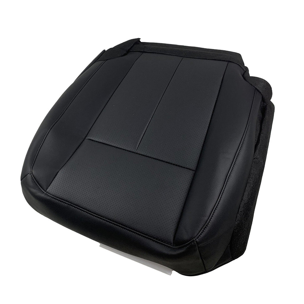 Black Perforated Leather Driver Seat Cover for Ford Expedition 2007-2014