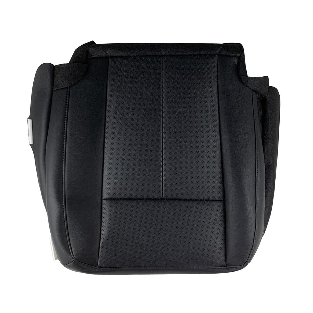 Black Perforated Leather Driver Seat Cover for Ford Expedition 2007-2014