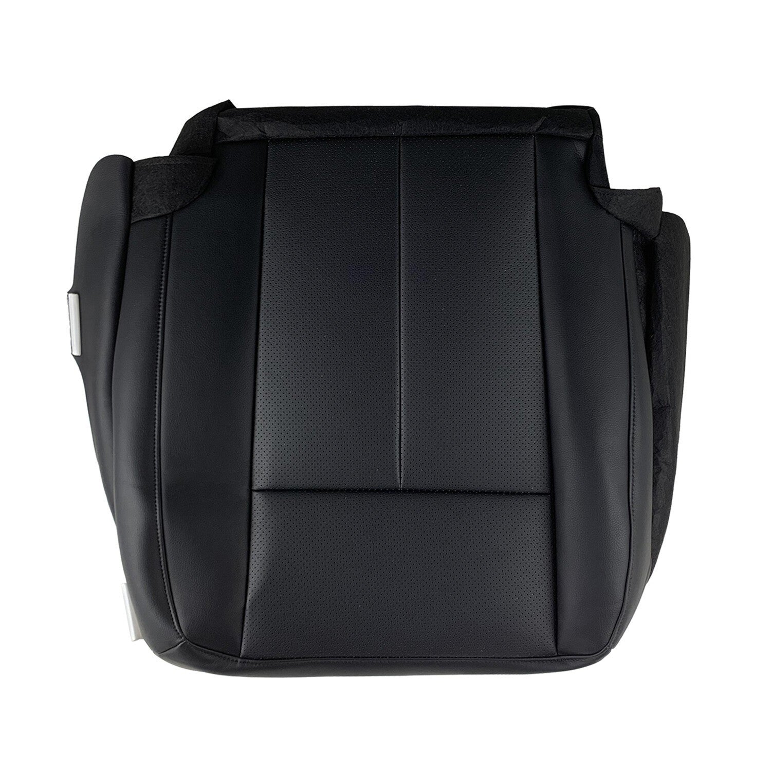 Black Perforated Leather Driver Seat Cover for Ford Expedition 2007-2014