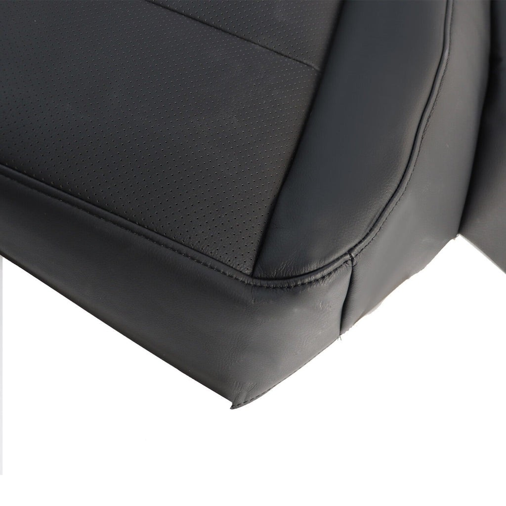 Black Perforated Leather Driver Seat Cover for Ford Expedition 2007-2014
