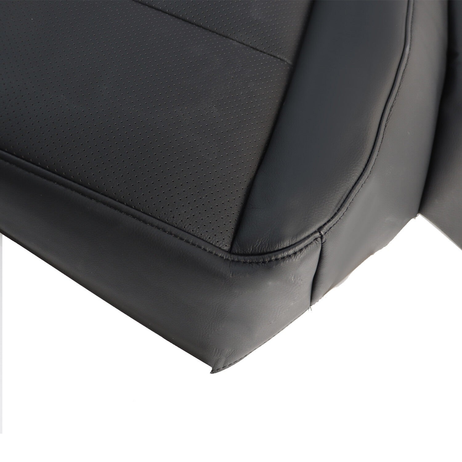 Black Perforated Leather Driver Seat Cover for Ford Expedition 2007-2014