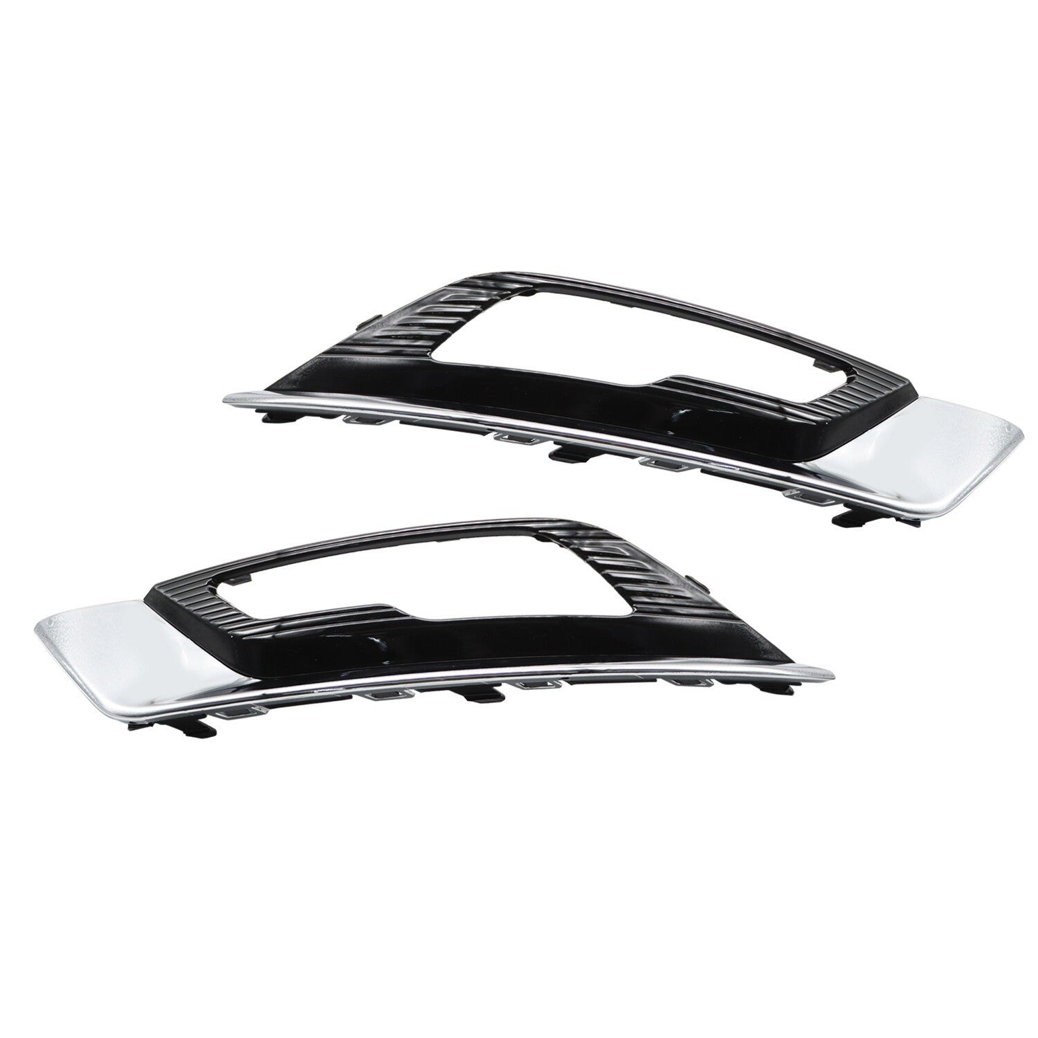 2017-2018 Ford Fusion Chrome Fog Light Bezel Trim Driver & Passenger Set