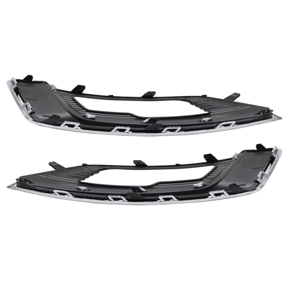 2017-2018 Ford Fusion Chrome Fog Light Bezel Trim Driver & Passenger Set