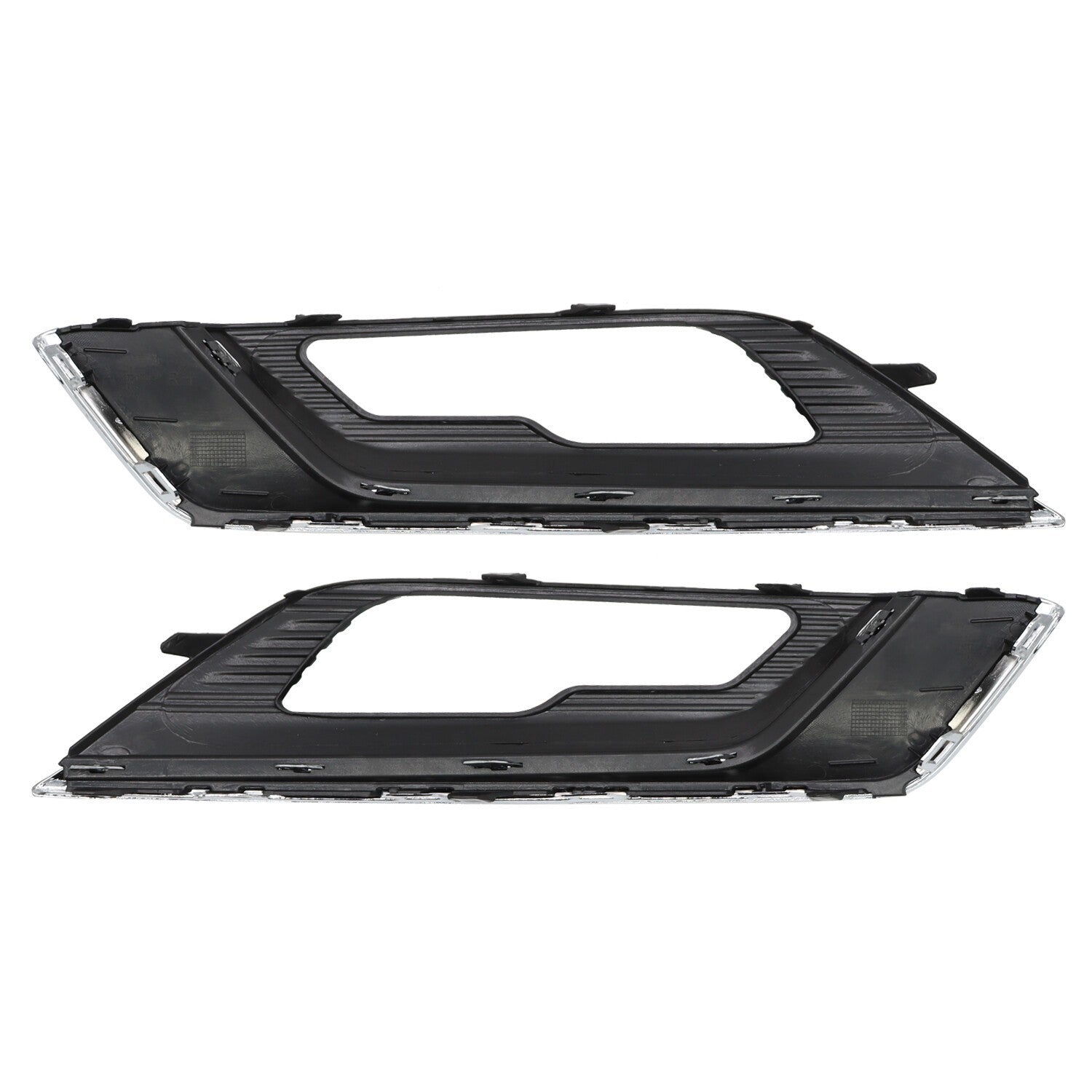 2017-2018 Ford Fusion Chrome Fog Light Bezel Trim Driver & Passenger Set