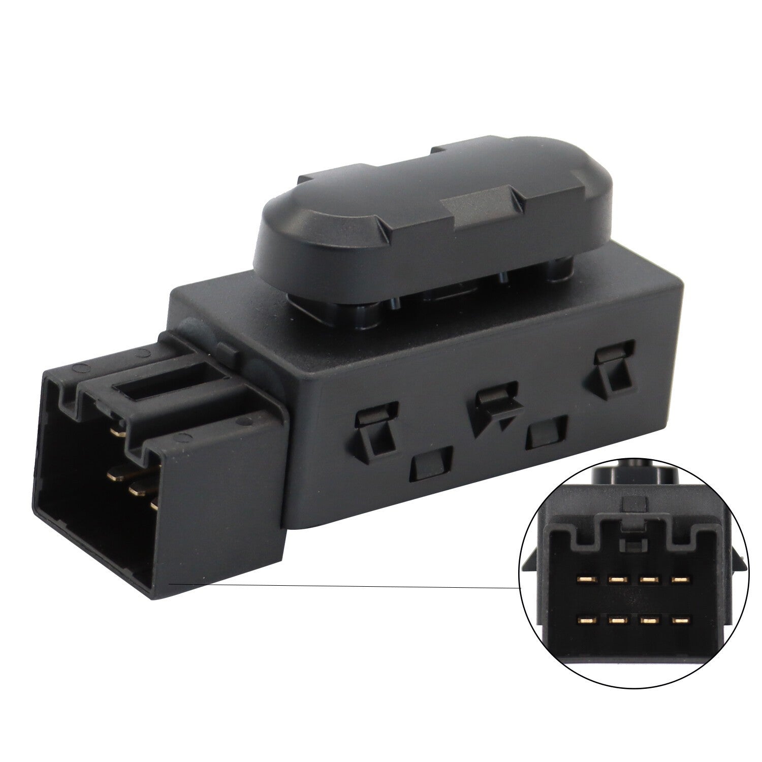 Left Power Seat Switch 6-Way Driver Side for 2006-15 Ford F150 F250 Mustang Expl