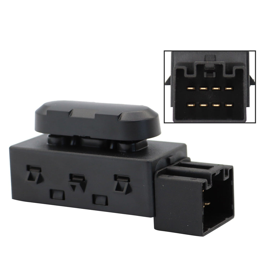 Left Power Seat Switch 6-Way Driver Side for 2006-15 Ford F150 F250 Mustang Expl