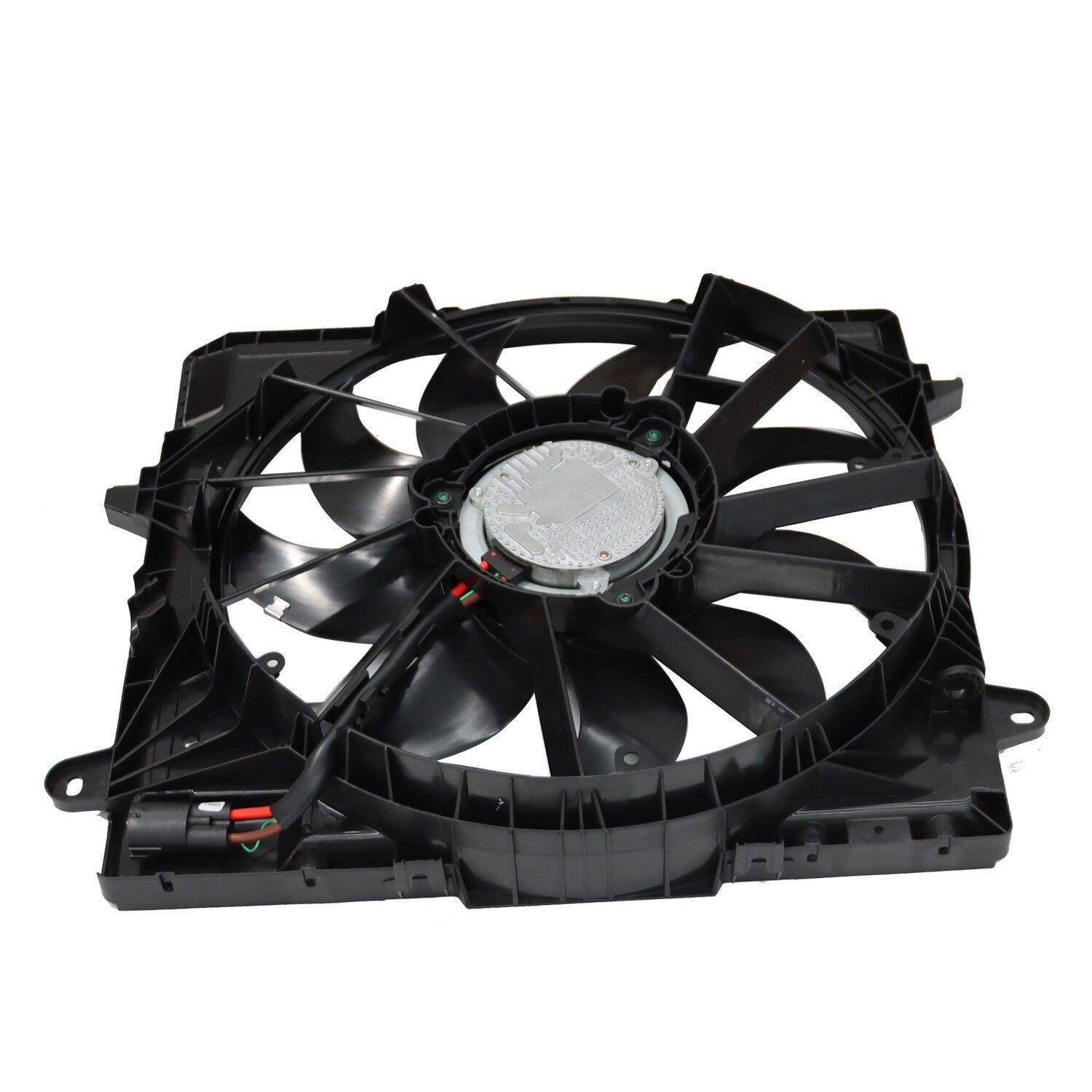 Engine Radiator Cooling Fan Assembly w/Shroud for Jeep JT Gladiator JL Wrangler