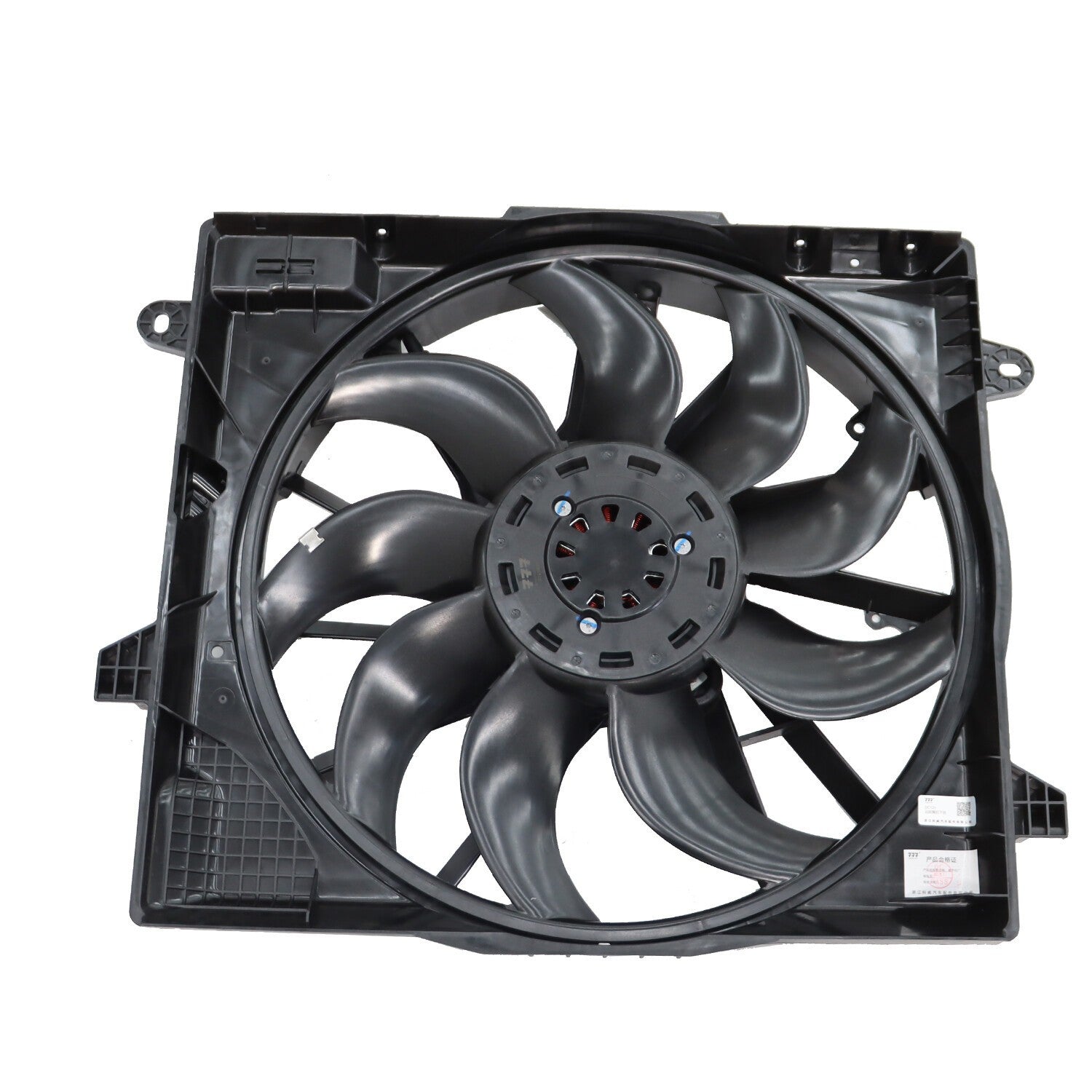 Engine Radiator Cooling Fan Assembly w/Shroud for Jeep JT Gladiator JL Wrangler