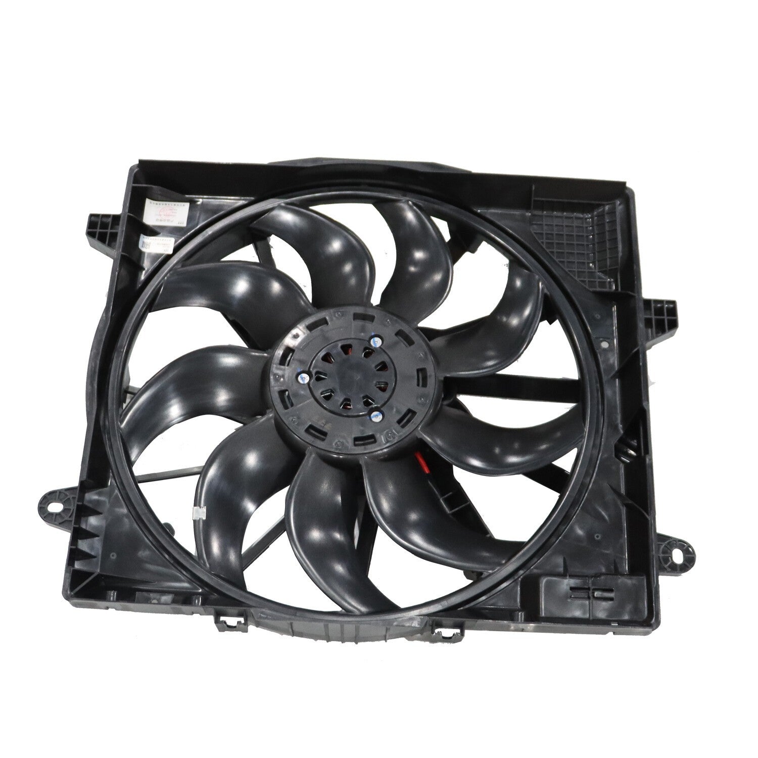 Engine Radiator Cooling Fan Assembly w/Shroud for Jeep JT Gladiator JL Wrangler