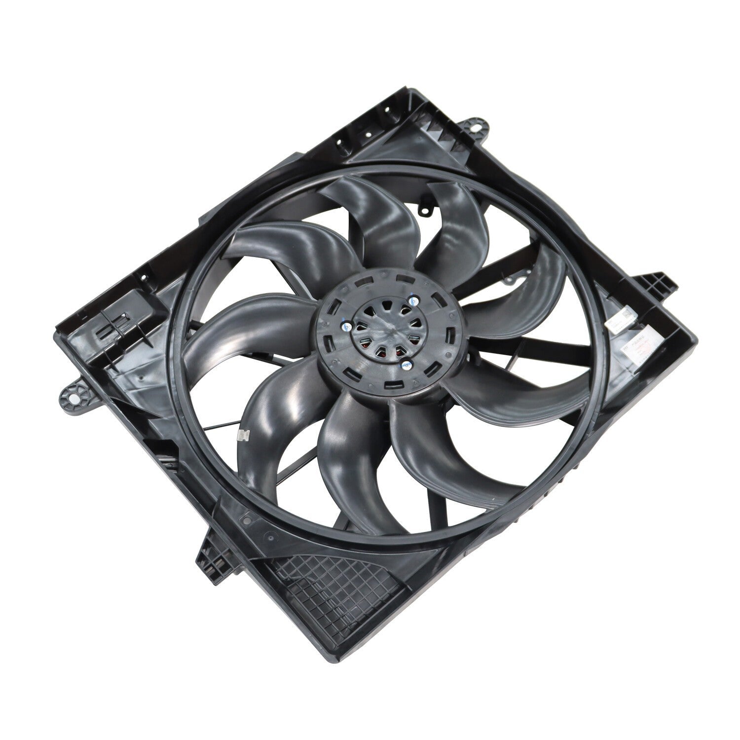 Engine Radiator Cooling Fan Assembly w/Shroud for Jeep JT Gladiator JL Wrangler