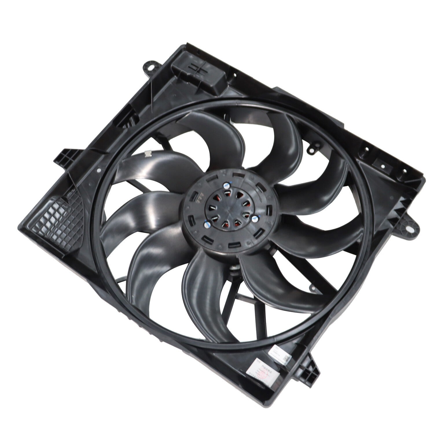 Engine Radiator Cooling Fan Assembly w/Shroud for Jeep JT Gladiator JL Wrangler