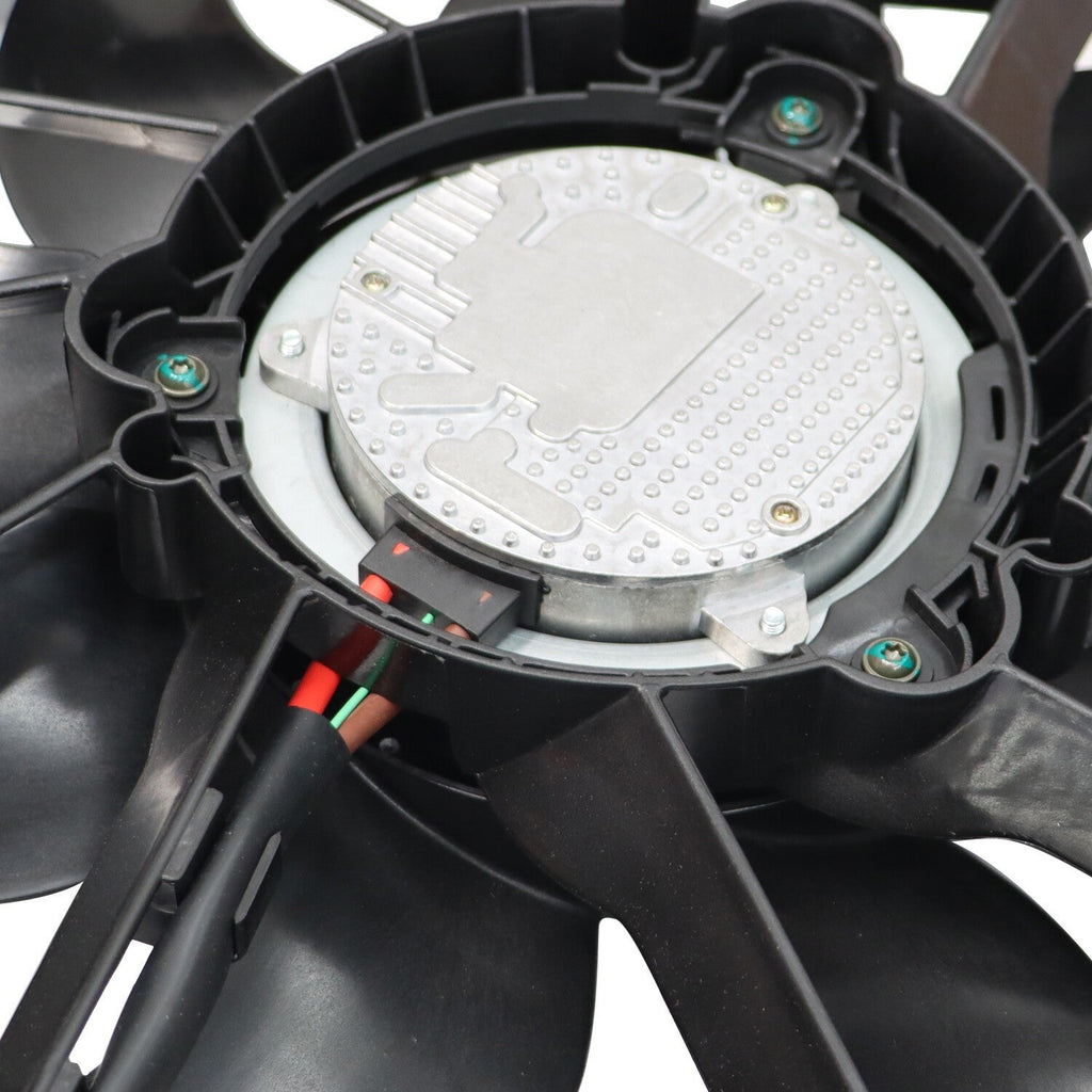 Engine Radiator Cooling Fan Assembly w/Shroud for Jeep JT Gladiator JL Wrangler