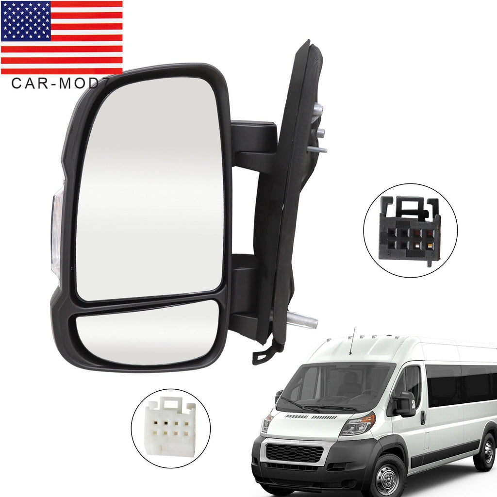 Left Power Heated Driver Mirror for 2010-2024 RAM Promaster 1500-3500