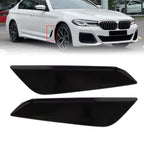 Gloss Black Fender Duct Trim Left & Right for 2017-2023 BMW G30 5 Series