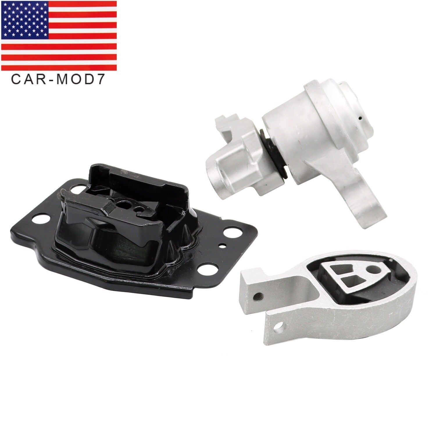Engine & Transmission Mount Set 3PCS for Ford Fusion 2013-2020 1.5L 1.6L