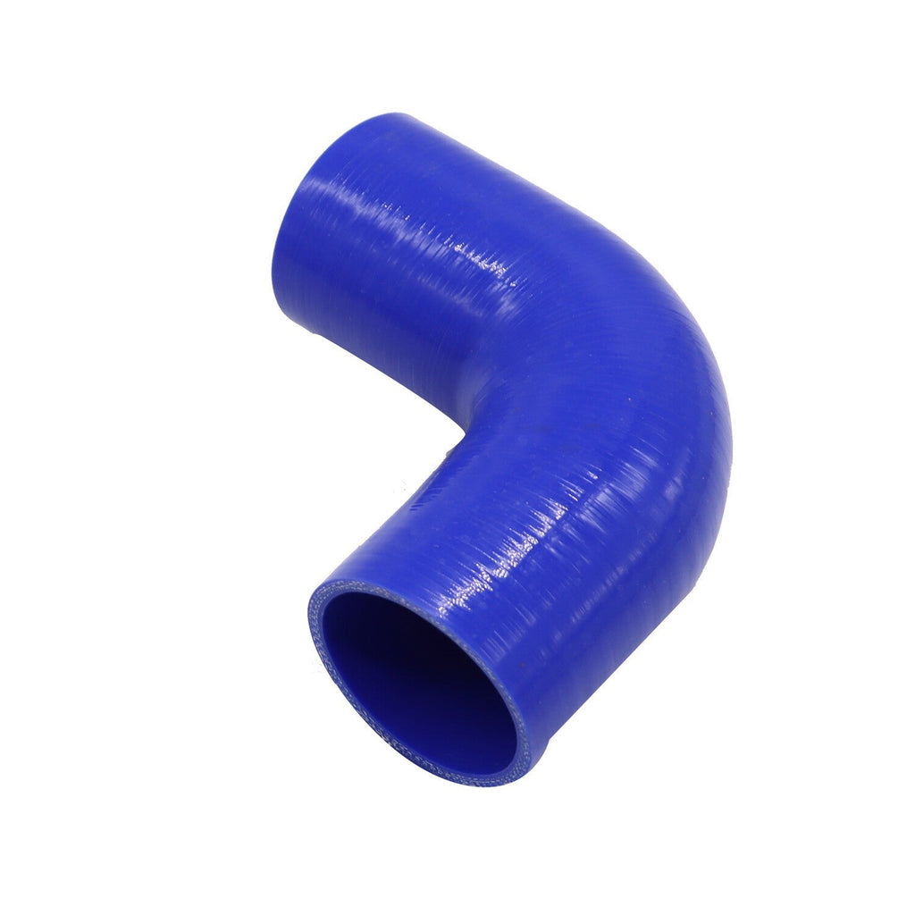 F04-6006 Silicone Rubber 90° Elbow Hose w/ Clamps for Peterbilt Kenworth Paccar