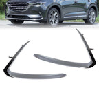 Chrome Bumper Trim Set Front Driver & Passenger Side for 2016-2022 Mazda CX-9