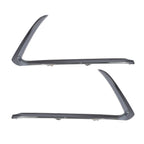 Chrome Bumper Trim Set Front Driver & Passenger Side for 2016-2022 Mazda CX-9
