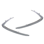 Chrome Bumper Trim Set Front Driver & Passenger Side for 2016-2022 Mazda CX-9