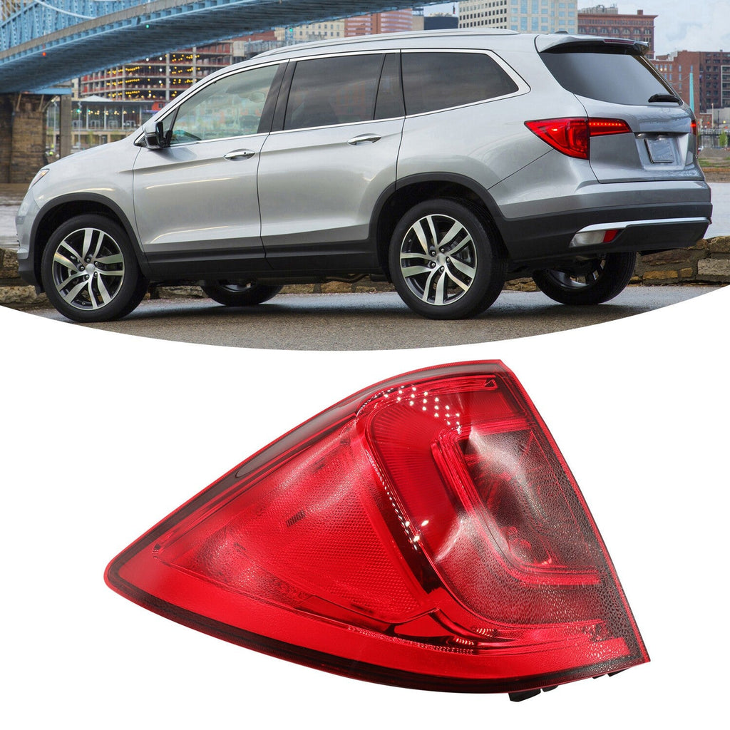 2016-2018 Honda Pilot Driver Side LED Tail Light Outer Lamp SUV Factory Fit